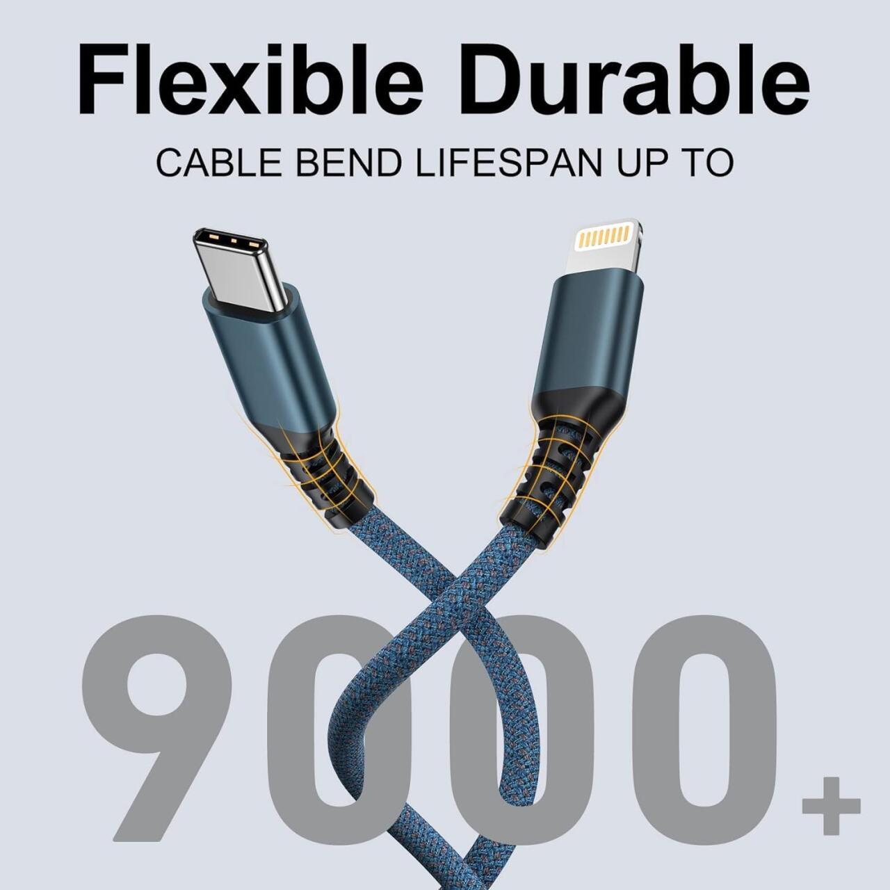 Cable 3 en 1 de 120cm 25w